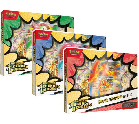 Ascended heroes ex box (öppnas live)