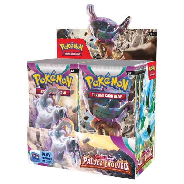 Paldea Evolved Booster Box (öppnas live)