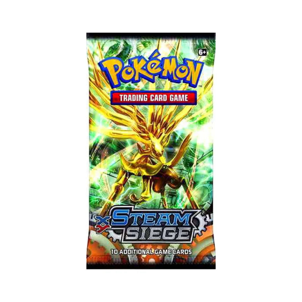 XY Steam Siege booster pack (öppnas live)