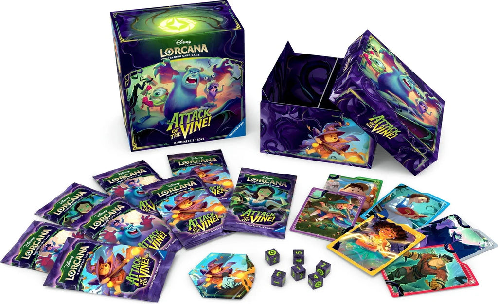Disney Lorcana: Attack of the Vine! Illumineer's Trove – set 13 premiumkit
