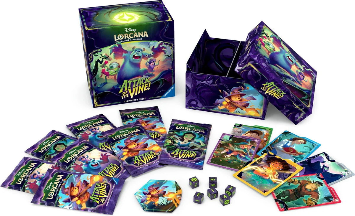 Disney Lorcana: Attack of the Vine! Illumineer's Trove – set 13 premiumkit