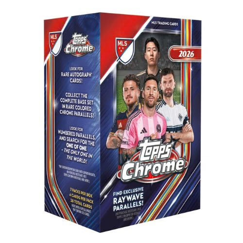 Topps chrome booster bundle (7 booster packs)