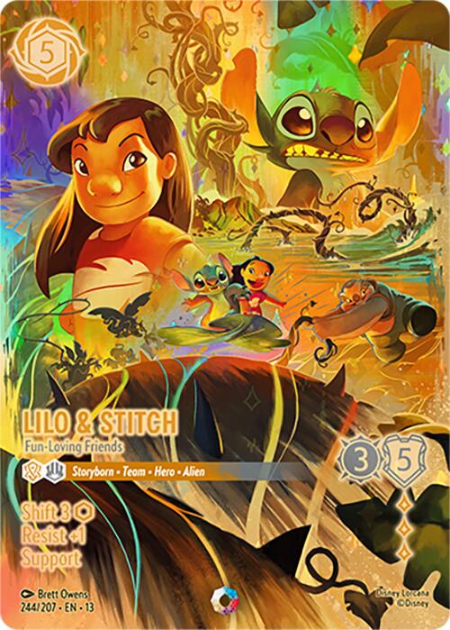 Disney Lorcana: Attack of the Vine! Illumineer's Trove – set 13 premiumkit