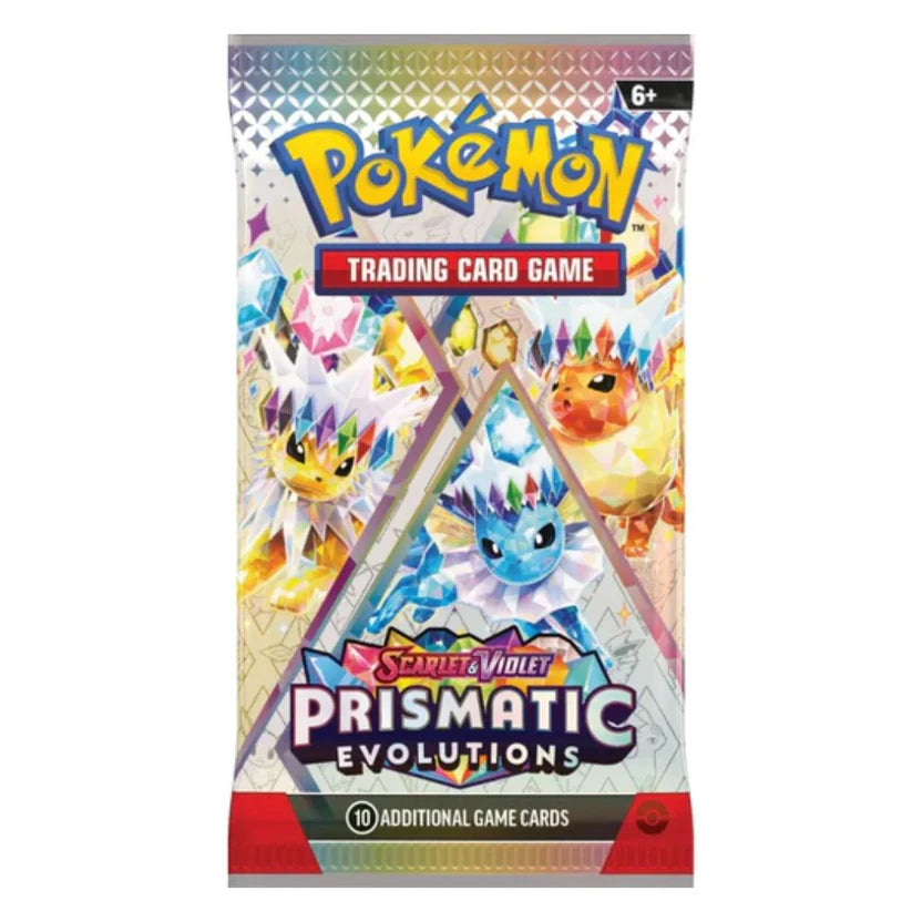 Prismatic evolution booster pack (öppnas live)